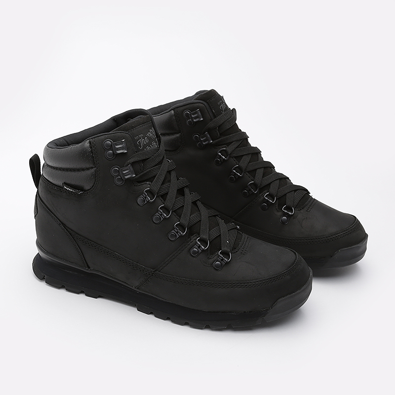 мужские черные ботинки The North Face Back-To-Berkley Redux Leather T0CDL0KX8 - цена, описание, фото 1
